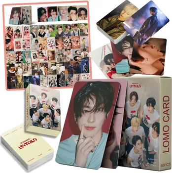 Obraz 55 SZT NOWY IDOL ALBUM PLAKATÓW ZDJĘĆ KART LOMO ENHYPEN ROMANCE NEVYŘÍZENÁ