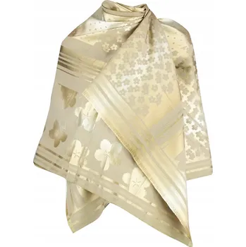 Šála Agrafka šála béžová 200 cm - dámská
