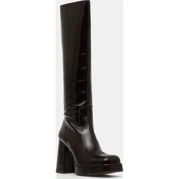 Dámské kozačky Kožené kozačky Jonak BRYAN 3500238 hnědá 88X, EUR 41