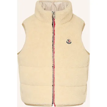 Moncler Enfant Dětská Plyšová Vesta Orin, režná, 104