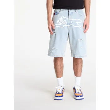 Pánské kraťasy Šortky Billionaire Boys Club Icecream Running Dog Denim Shorts Heavy Wash Blue 32