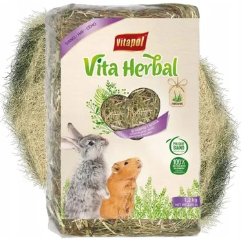 Krmivo pro hlodavce Vitapol Seno pro hlodavce a králíky 1,2 kg
