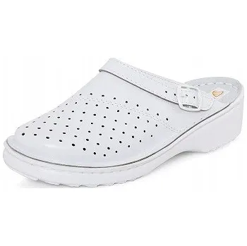 Pracovní obuv Pantofle Procera bílé 40