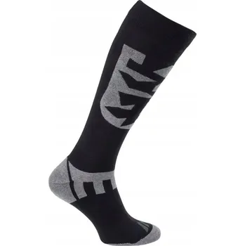 Pánské lyžařské Ponožky Martes MARSKI vysoké, černo-šedé, velikost 35-38