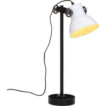 Lampička vidaXL Stolní lampa 25 W bílá 15 x 15 x 55 cm E27