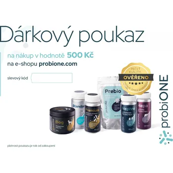 Probione Dárkový poukaz Hodnota poukazu: 500 Kč