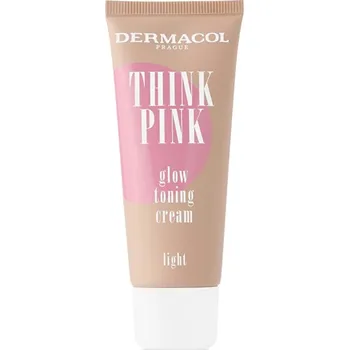 Rozjasňující tónovací krém Think Pink (Glow Toning Cream) Dermacol / Odstín: 1 Light - 30 ml