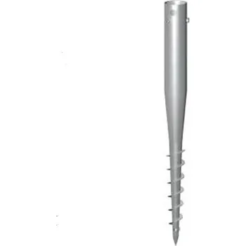 Krinner Zemní vrut 66x650-3xM8 stříbrná