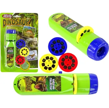 Svítilna Projektorová svítilna s dinosaury a 24 snímky