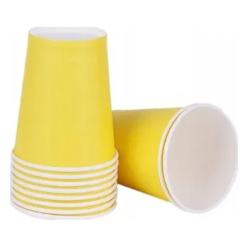 Jednorázové nádobí Papírové kelímky o objemu 220 ml, 6 ks