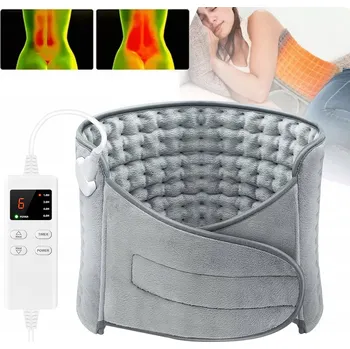 ELEKTRICKÝ BEDERNÍ PÁS S VYHŘÍVÁNÍM VYHŘÍVACÍ PODLOŽKA MULTIFUNKČNÍ ČASOVAČ