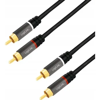 Audio kabel LogiLink RCA kabel 5.0m