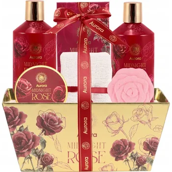 Kosmetická sada Aurora dárková sada kosmetiky pro ženy Midnight Rose, 6 kusů