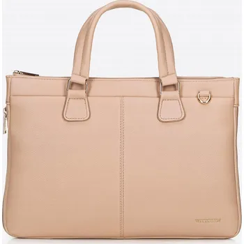 Kabelka WITTCHEN taška na notebook 14,5” béžová