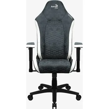 Herní židle Aerocool Crown AeroSuede Univerzální herní židle Polstrované sedadlo Modrá, Ocel