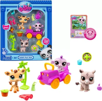Figurka Littlest Pet Shop Safari set – figurky a doplňky