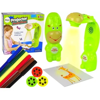 Projektor shumee Projektor Pro Kreslení Projektor Fudge Pens Zelená