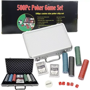 Pokerové sada RKToys Pokerový set 500 ks v hliníkovém kufříku