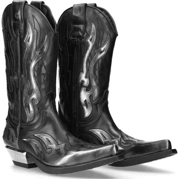 Pánská zimní obuv boty kožené dámské - 7921-S3 - NEW ROCK - M.7921-S3 - 46