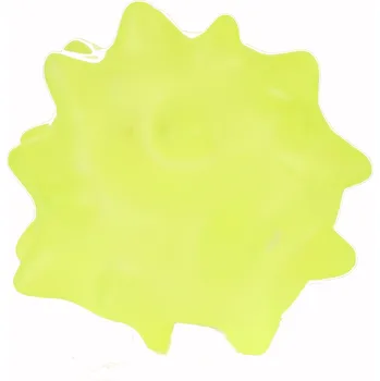 Hračka pro psa Kousátko pro psa hračka kousací míček žlutý 11 cm