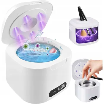 Ultrazvuková čistička ULTRAZVUKOVÁ ČISTIČKA S 4 REŽIMY STERILIZÁTOR KOSMETICKÝCH PŘÍSTROJŮ ČIŠTĚNÍ DÍLŮ 340ML