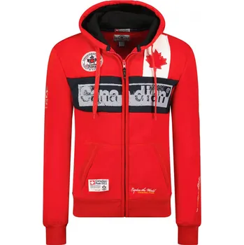 Pánská mikina CANADIAN PEAK mikina pánská FLASHY MEN S červená