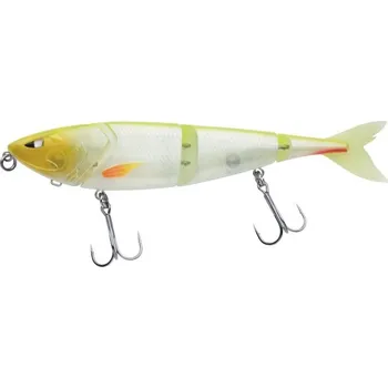 Umělá nástraha Wobler Berkley Zilla Swimmer 12cm 15gr White Chartreuse