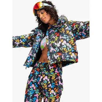 Moto oblečení Roxy dámská bunda bomber bez kapuce X ROWLEY SHORT PUFFER JK velikost M