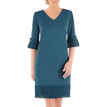 Dámské šaty Klasické midi koktejlové šaty Carla Moreno velikost 54