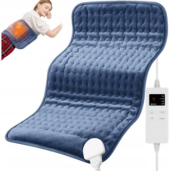 Polštář ELEKTRICKÝ VYHŘÍVACÍ POLŠTÁŘ VELKÝ TERMOSTAT 6 ÚROVNÍ TEPLA OVLADAČ