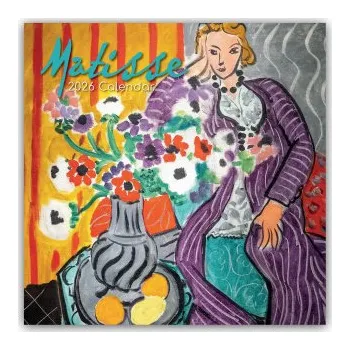 Diář Matisse - Henri Matisse 2026 - 16-Monatskalender (EN)
