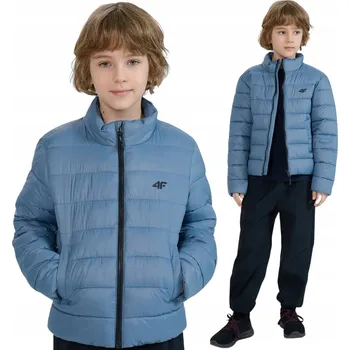 Chlapecká bunda 4F CHLAPECKÁ PŘECHODNÁ BUNDA S VÝPLNÍ 134 M520 SS25