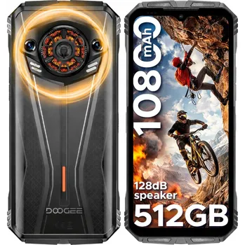 Mobilní telefon Smartphone Doogee S Punk Pro 20 GB / 512 GB 4G (LTE) stříbrný