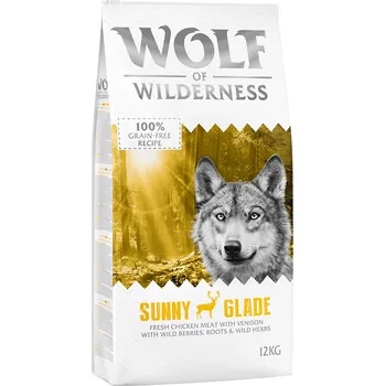 Pro psa 2x12 kg Wolf of Wilderness granule - Adult Sunny Glade - zvěřina