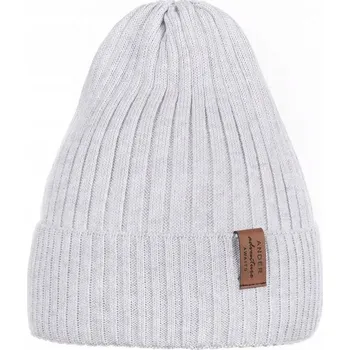 Čepice Čepice pro chlapce šedá, velikost 50 (věk 2-3 roky), jarní/podzimní beanie
