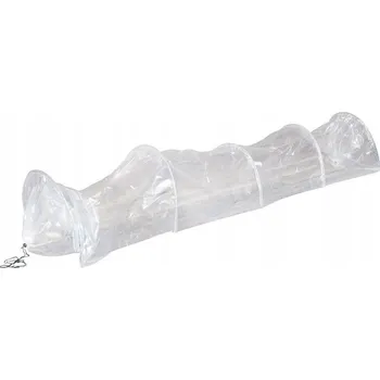 Skleník Zahradní SKLENÍK fóliový tunel nízký pro pěstování zeleniny bylinek mini malý 3m