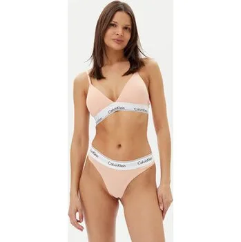 Dámské spodní prádlo Calvin Klein Underwear Podprsenka Bralette 000QF5650E Oranžová XS
