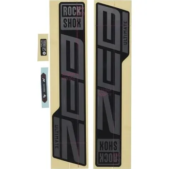 Vidlice na kolo Rock Shox DECAL ZEB ULT 27/29 (GLOSS POLAR FOIL FOR HIGH GLOSS BLACK)