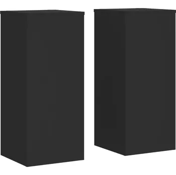 Stojan na květiny Stojan na květiny černý 30x30x70 cm