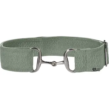 Vybavení pro jezdce Pásek HKM -CLAIRE- - Šedá