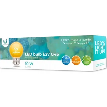 Žárovka LED žárovky Forever Light E27 2W 5 kusů