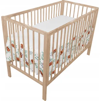 Prostěradlo FALBANKA MASKUJĄCA 120x60 Prześcieradło s Volánkem do Postýlky - VZORY