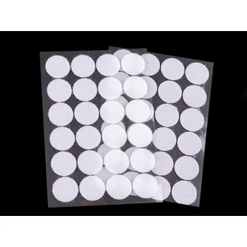 Galanterie Suchý zip samolepicí kolečka Ø25 mm