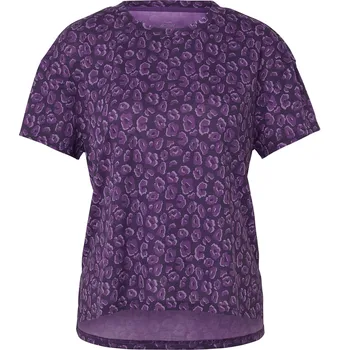 Dámské tričko 725152 - Tchibo - Sportovní tričko - pro ženy - vel. XS 32/34 - barva: fialová/s potiskem