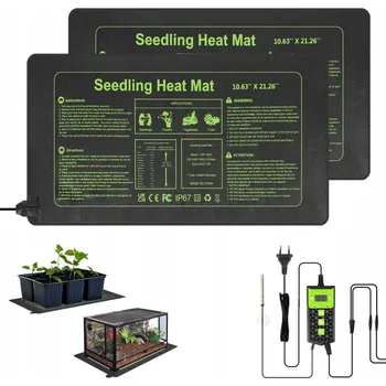 ROSTLINY VYHŘÍVACÍ PODLOŽKA VYHŘÍVACÍ PODLOŽKA PRO SAZENICE S REGULACÍ TEPLOTY