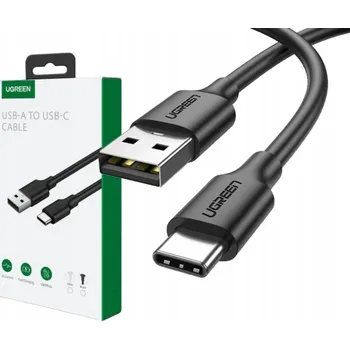 Datový kabel Kabel Ugreen USB - USB-C 0,25 m černý
