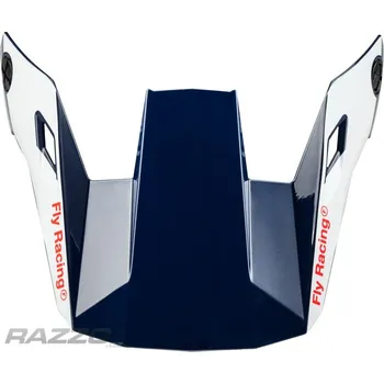 Sportovní chránič Náhradní kšilt dětské helmy FLY Rayce Youth Visor Red White Blue