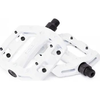 Pedál na kolo Platformové pedály Éclat SLASH ALU bílá