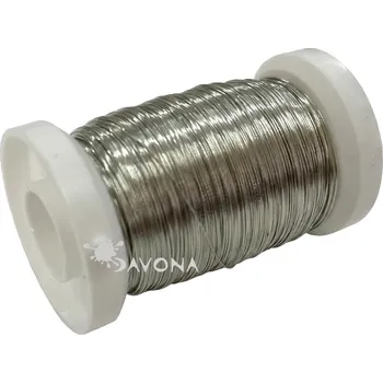 Hobby drát Knorr prandell Drátek měděný 0,25mm×150m - starostříbrný