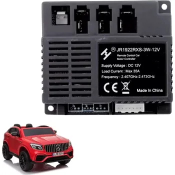 Dětské elektrovozidlo Řídicí jednotka JR1922RXS-3W 12V pro vozidlo XMX608